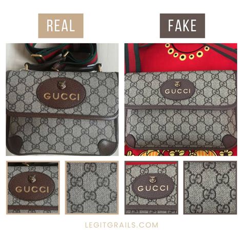 how to spot a fake gucci man bag|knockoff used gucci purses handbags.